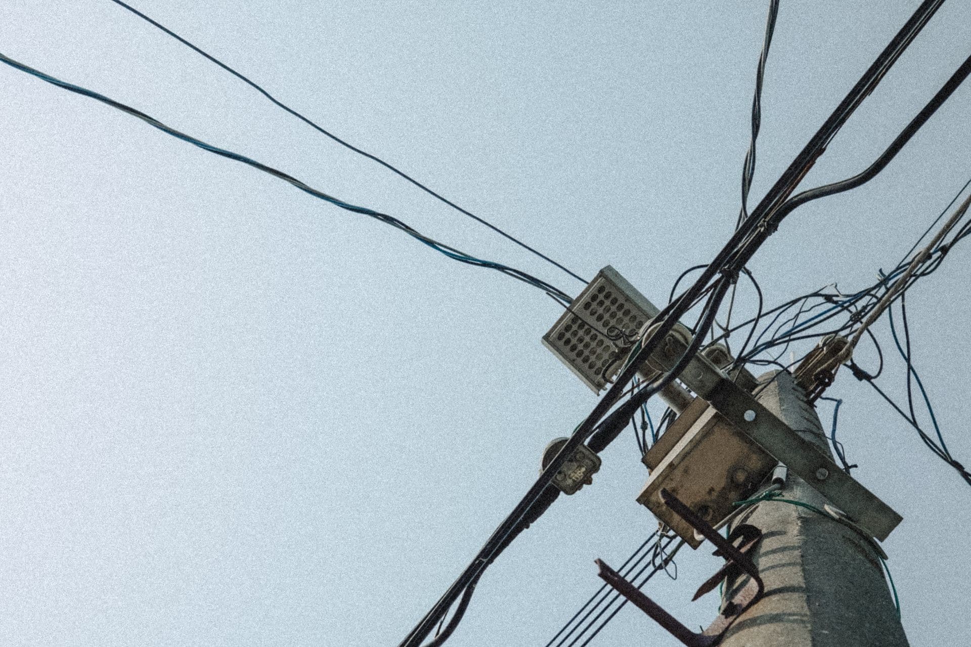 就是電線桿而已 街拍照片